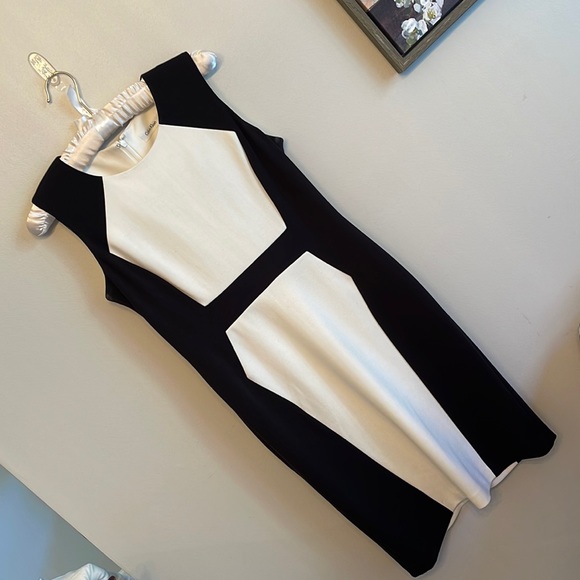 Calvin Klein dress size 6 fitted beautifully in great condition - Picture 1 of 6